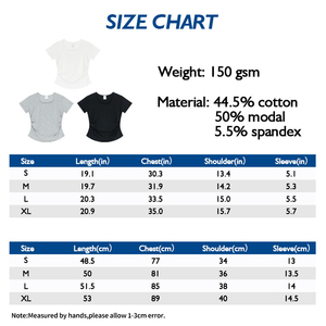 Summer Spicy Girl Cintura-Cinching Slim Fit Camiseta Color sólido Cuello cuadrado con hombro recto Manga corta Teñido liso - Product Image 3