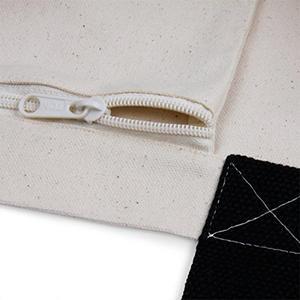 Friederieke – Borsa da Shopping in Cotone con Tasca Interna e Cerniera - Product Image 2