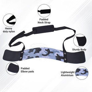 Arm Blaster Personalizado Alta calidad Peso ligero Mejor diseño 2024 Fitness Wear Arm Blaster de acero inoxidable - Product Image 2