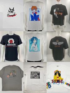 <b>summer</b> 305 heavy solid colour namely edge short-sleeved Europe and the United States ins street oversized <b>T</b>-<b>shirt</b> for <b>men</b> - Product Image 6