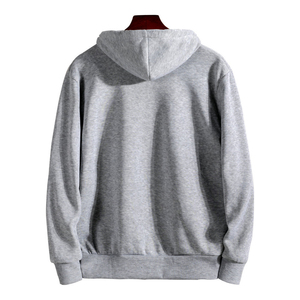 Sweat à capuche surdimensionné personnalisé pour homme avec fermeture éclair double sens, en molleton de coton de haute qualité, entièrement zippé, écologique, pour l'hiver - Product Image 3
