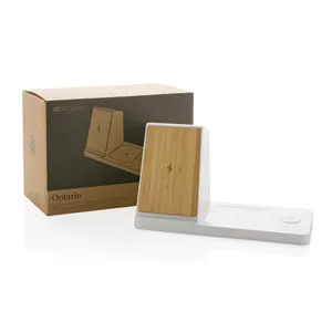 Caricatore Wireless 3-in-1 Ontario, Portapenne Sostenibile e Compagno per Gadget - Product Image 5
