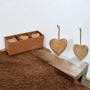 Grandes décorations de Noël en plein air en bois et métal en forme d'arbre et de cerf Décorations pour la maison durables-quantité minimale de commande 100pcs - Product Image 5