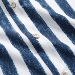 Vintage Casual Men's <b>Shirt</b> Print Hawaiian Short <b>Sleeved</b> Polo Collar 3D Fashion Tops Clothing - Product Image 4