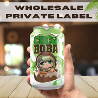 Meilleur prix de gros pour boisson au lait de coco au sucre brun 330ml, saveur vietnamienne, fabricant vietnamien |   Échantillon Gratuit OEM/ODM Marque Privée