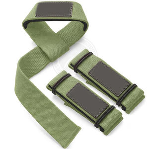 Correas de Gimnasio Acolchadas Antideslizantes de Algodón Resistentes Personalizadas Profesionales, Equipo de Fitness, Levantamiento de Pesas, Ejercicio, Logotipo Personalizado - Product Image 4