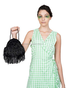 Haute qualité traditionnel Potli sac à main broderie travail luxe artisanat pochette pour femmes filles pour les fêtes de mariage en gros - Product Image 5