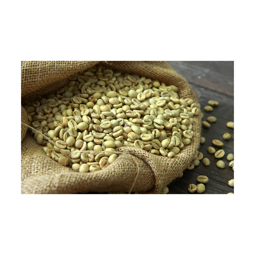 Top qualidade Brasil grãos de café verde arábica e robusta