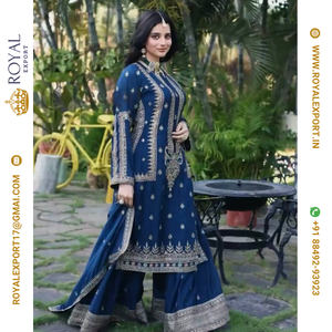 READYMADE TOP PLAZZO & DUPATTA - Product Image 2
