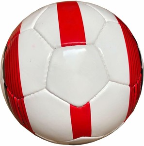 Balón de fútbol de PVC laminado con logotipo personalizado para ejercicio, tamaño 5, color plateado, 2025 - Product Image 2
