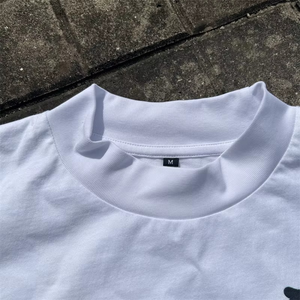 เสื้อยืดคอกลมทรงหลวมสำหรับผู้ชายเสื้อยืดพิมพ์ลายกราฟิกแนวสตรีทใน100% ผ้าฝ้ายพิมพ์ลาย DTG - Product Image 5