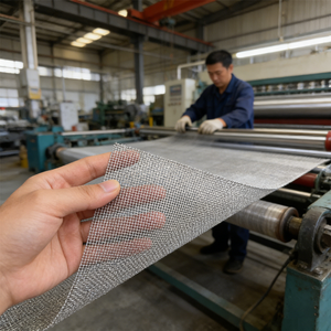 Rouleau de tissu filtrant en maille d'acier inoxydable ultra-fine, tamis à mailles de haute précision pour la filtration des liquides et des particules - Product Image 6