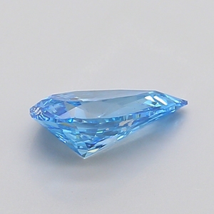 Diamant de laboratoire CVD certifié IGI, couleur bleu vif fantaisie, clarté VS2, polissage excellent, gemme lâche de luxe premium - Product Image 1