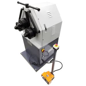 Oferta premium de venta para máquina curvadora de rodillos electrohidráulica de 220V 100% CERTIFICADA EN LA UE, máquina curvadora de chapa de acero de 2.2KW - Product Image 1