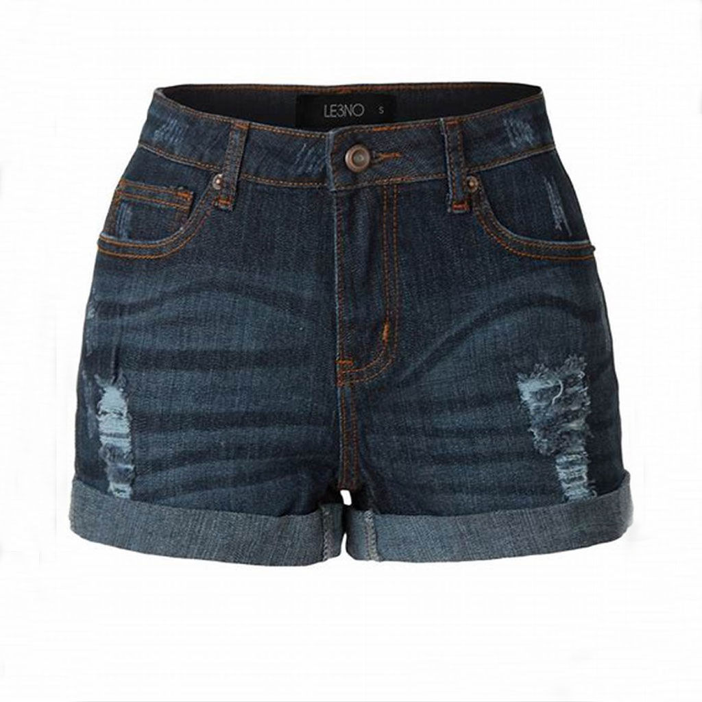 Women's Shorts Jean High Waist Denim Summer 2025