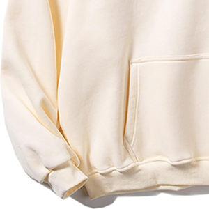 Pull à capuche décontracté avec poche kangourou Top court à manches longues Logo brodé pour l'automne et l'hiver Vêtements décontractés - Product Image 3