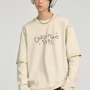 T-shirt en coton tricoté personnalisé pour hommes T-shirt à manches courtes en pur coton doux OEM Casual Topwear Respirant Summer Fashion - Product Image 4