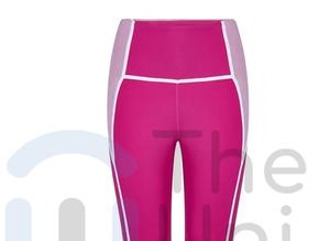 Mallas de Yoga de alta calidad para mujer, pantalones de gimnasio con cintura elástica transpirable con estampado personalizado, nuevo diseño al por mayor - Product Image 6