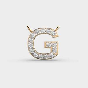 Gleeful G Diamond <b>Pendant</b> Moissanite 12 Carat VVS1 Gold Plated Men's 925 Sterling <b>Silver</b> Hip Hop Trendy Unique Design - Product Image 1