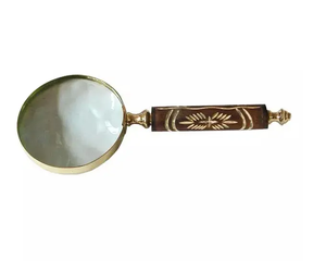 Tendance Design main verre Designer poignée qualité supérieure forme ronde cadre en métal loupe pour la décoration de la maison - Product Image 1