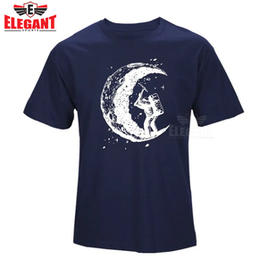 Camisetas personalizadas de algodón suave para hombre, camisas cómodas de manga corta, lisas, deportivas elegantes, multicolor, en blanco, nuevo estilo - Product Image 3