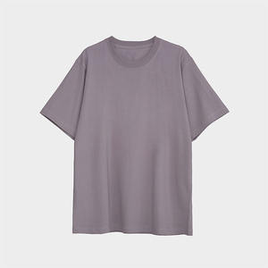 Camiseta informal de algodón de alta calidad, camisetas en blanco OEM para hombre, camiseta lisa con estampado personalizado, camiseta de gran tamaño de peso pesado para hombre - Product Image 6