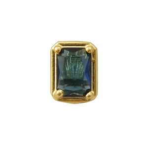 Collection de pendentifs élégants vintage d'inspiration hindoue, design classique en laiton, plaqué or, serti à griffes, cristal de quartz, unisexe, pour les fêtes, le monde entier - Product Image 3