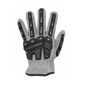 Gants de travail en cuir véritable de haute qualité Gants de sécurité respirants pour les mains Gants de protection pour les bras et les mains - Product Image 5