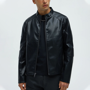แจ็คเก็ตหนังรุ่นฮิตปี 2026 เสื้อผ้าผู้ชาย ผู้หญิง แฟชั่นใหม่ แจ็คเก็ตหนังผู้ชาย แจ็คเก็ตหนังกันลม ปี 2025 - Product Image 1