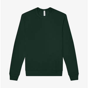 Jersey ecológico y acogedor para hombre, sudadera de lana ligera, Terry Raglan Crew HEATHER GREY - Product Image 3