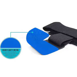 Ganchos de Levantamiento de Pesas de Neopreno de Primera Calidad, Color Sólido, Correa de Fitness, Diseño Personalizado - Product Image 4