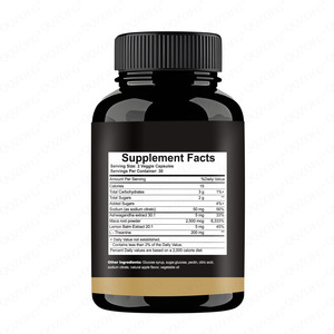 Cápsulas de tableta de fórmula personalizada de etiqueta privada tabletas Ashwagandha Maca cápsulas - Product Image 2