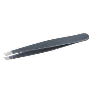 Top Quality Slanted <b>Eyebrow</b> <b>Tweezers</b> For Plucking Threading Hair Removal <b>Tweezers</b> With Comfortable Plain Handle - Product Image 3