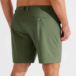 Shorts de golf pour hommes de 9 "en polyester respirant pour l'été Tissu de golf personnalisé pour hommes du fournisseur - Product Image 4