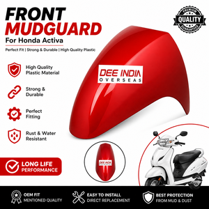 Garde-boue avant pour Activa |   Garde-boue avant de scooter |   Garde-boue en plastique de haute qualité pour remplacement - Product Image 3