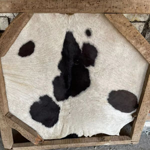 Peau de tambour en cuir brut tacheté avec poils, peau de tambour naturelle de qualité supérieure pour tambours à cadre et tambours chamaniques - Product Image 2
