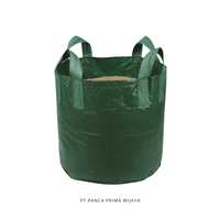 Sac de plantation en HDPE vert de haute qualité 75L |   Sac de culture réutilisable en HDPE vierge, résistant aux UV, pour légumes, arbres et fleurs