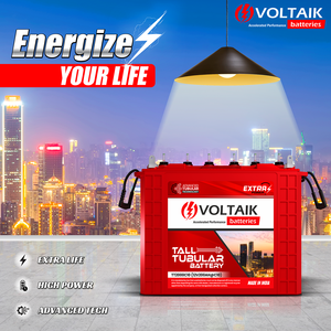 Generador Solar con Batería VOLTAIK RED STICKER 12V 180Ah C20, Solución para Cortes de Energía, Respaldo de Energía Residencial de Alta Capacidad - Product Image 2