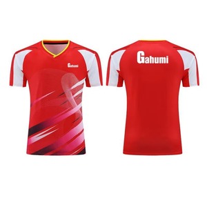 Chemise de sport Athleisure Polo de golf à rayures colorées imprimé par sublimation T-shirt de travail unisexe décontracté - Product Image 4