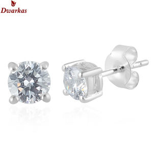 Pendientes de Plata de Ley 925 de Alta Calidad, con Cuarzo Ahumado, para Regalo de Boda o Fiesta - Product Image 6