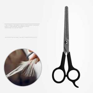 Tijeras duraderas y ecológicas de acero inoxidable para el cuidado de mascotas, tijeras de adelgazamiento para cortar el pelo de perros y gatos, mango de plástico cómodo - Product Image 3