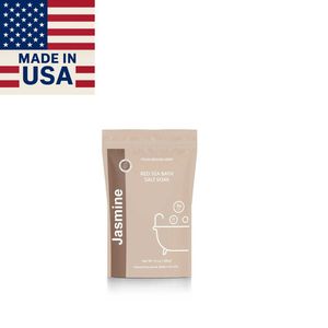 Polvo de baño Ultimate Relaxation fabricado en EE. UU. Etiqueta blanca Red Sea Jasmine Etiqueta privada para una experiencia de baño extendida - Product Image 1