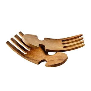Cuchara para servir ensalada de frutas y verduras de madera, venta al por mayor, precio directo de fábrica, aspecto elegante, artículo de decoración de mesa - Product Image 3