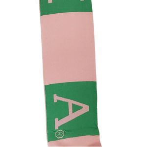 Pink Green Scarf Women Fashion Knit Winter Scarf Soft Warm <b>Wrap</b> <b>Shawl</b> Casual Outdoor Neck Accessory Stylish Apparel Wholesale - Product Image 2