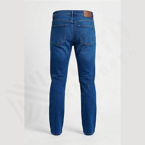 Pantalones Vaqueros Personalizados de Mezclilla, Corte Ajustado, Bolsillos Clásicos Personalizados, Algodón con Spandex, Pantalones Relajados para Hombre, Duraderos, Al Por Mayor, Alta Calidad - Product Image 2