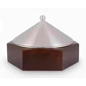 Gold Plated Elegant and Durable the Perfect Metal Serving Round Casserole for Every Meal and Occasion - Product Image 5