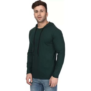 Big And Tall Slim Fit Manga larga Moda Sudaderas con capucha atléticas Sudadera deportiva Hip Hop Pullover Sudadera con capucha de algodón - Product Image 5