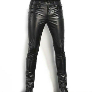 กางเกงหนังผู้ชายขายดี น้ำหนักเบา สวมใส่สบาย ทนทาน หนังแท้ นุ่ม ดูดีมีสไตล์ - Product Image 1