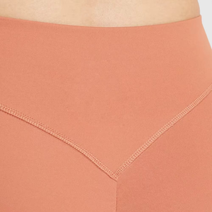 Hot Selling Women Leggings Solid High Waist Breathable Four-Way Stretch Sweat-Wicking Customized Latest Design Reasonable Price - Product Image 3