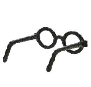 Sculpture de lunettes la plus vendue avec des articles de décoration de maison de qualité supérieure finis en noir pour la décoration de bureau à domicile et d'hôtel - Product Image 5